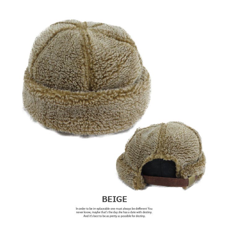 帽子 ピグメントボアロールキャップ メンズ | SUNY PLACE  | 詳細画像4 