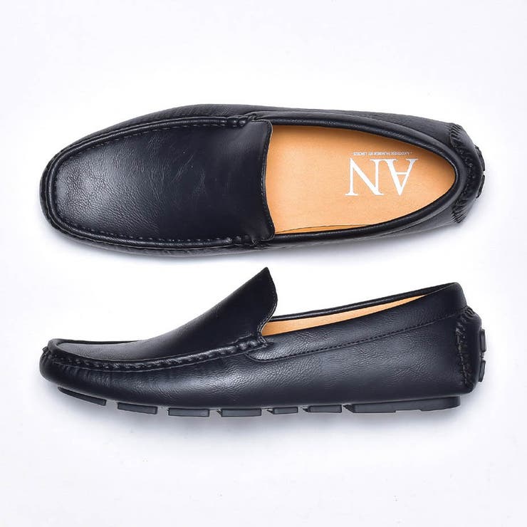 ブラック | ドライビングシューズ スリッポン ローファー | SVEC