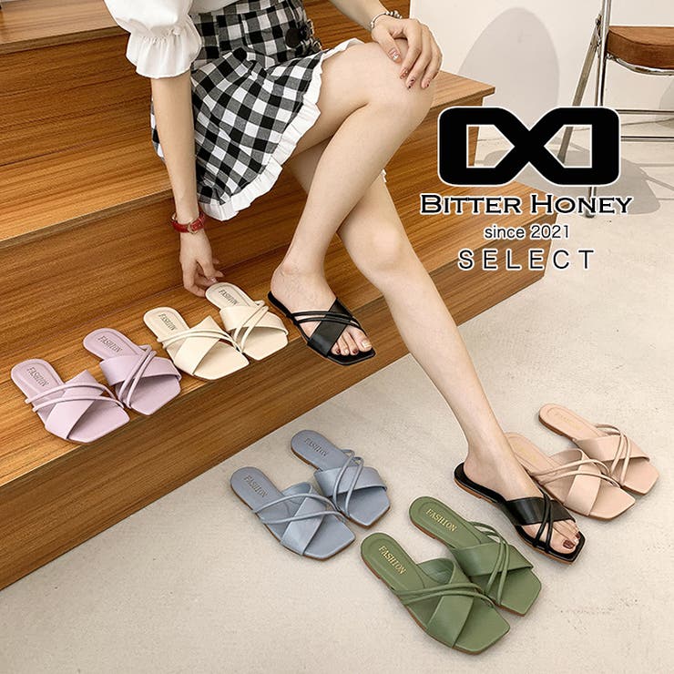 ぺたんこサンダル サンダル レディース Bhpd001 10 品番 Xo Svec Women シュベックウーマン のレディース ファッション通販 Shoplist ショップリスト
