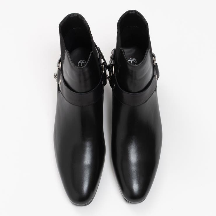 サイドゴア レザー リングブーツ / チェーン ハイヒール | SVEC | 詳細画像10 