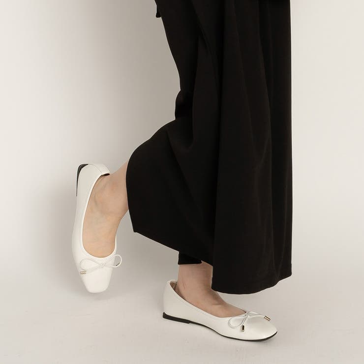 スクエアヒール リボンパンプス | SVEC | 詳細画像8 