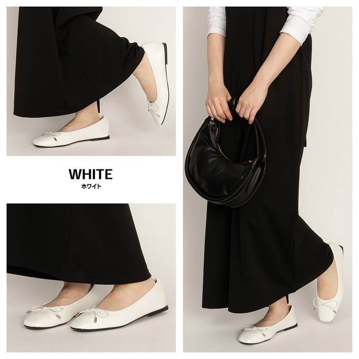 スクエアヒール リボンパンプス | SVEC | 詳細画像4 