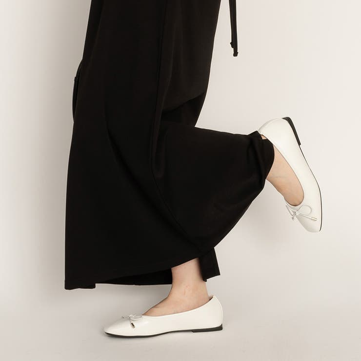 スクエアヒール リボンパンプス | SVEC | 詳細画像5 