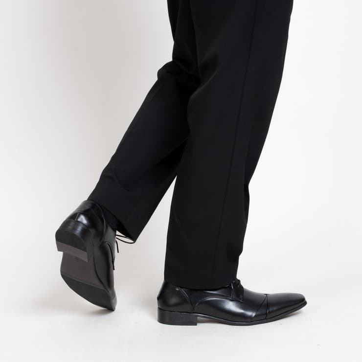 かかとが踏める 2way オブリークトゥ ビジネスシューズ / レースアップ | SVEC | 詳細画像10 