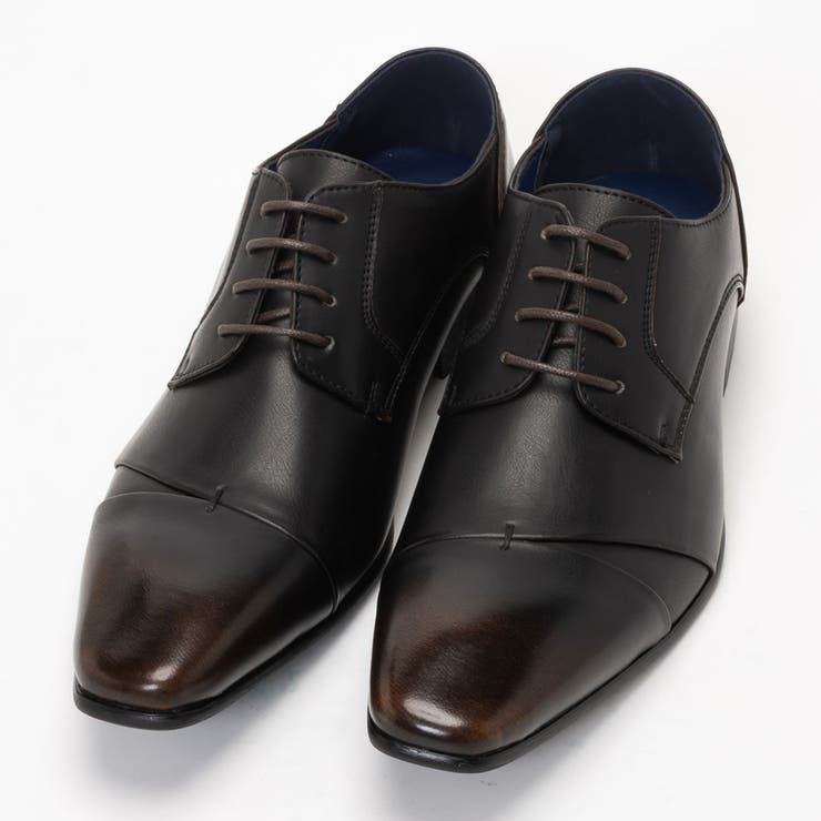 かかとが踏める 2way オブリークトゥ ビジネスシューズ / レースアップ | SVEC | 詳細画像12 