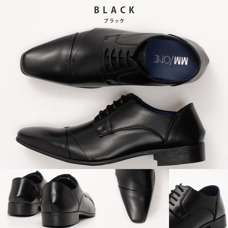 かかとが踏める 2way オブリークトゥ ビジネスシューズ / レースアップ | SVEC | 詳細画像4 