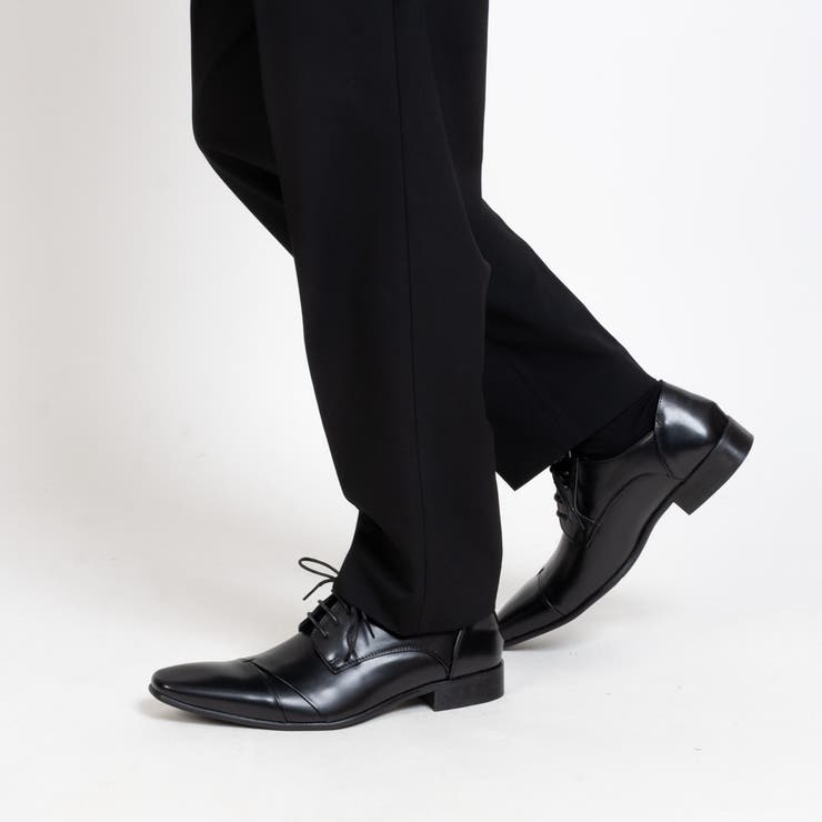 かかとが踏める 2way オブリークトゥ ビジネスシューズ / レースアップ | SVEC | 詳細画像8 