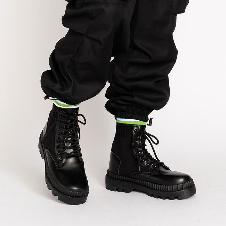 ショートブーツ メンズ 黒[品番：XO000003814]｜SVEC（シュベック）のメンズファッション通販｜SHOPLIST（ショップリスト）