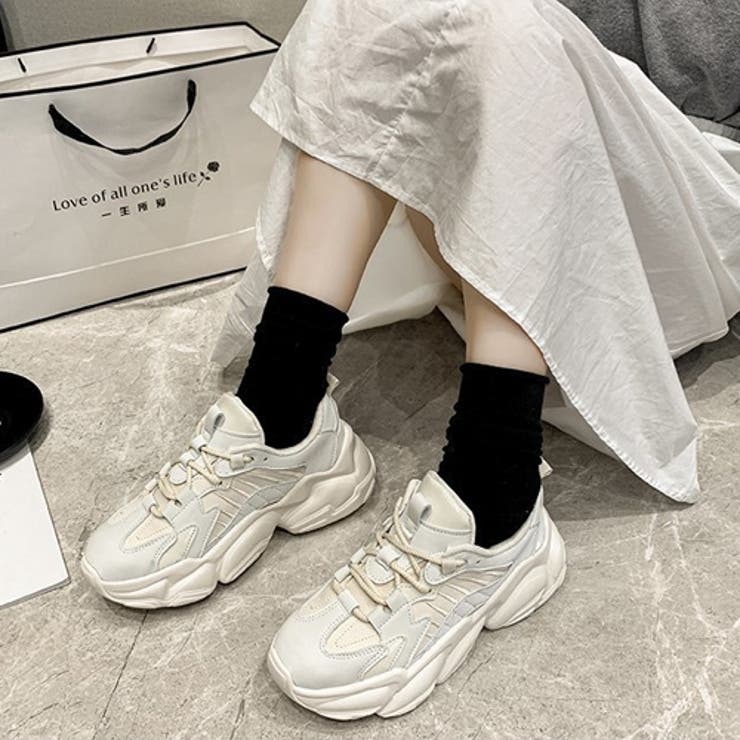 スニーカー 厚底 レディース ダッド Nxl1247 品番 Xo Svec Women シュベックウーマン のレディース ファッション通販 Shoplist ショップリスト