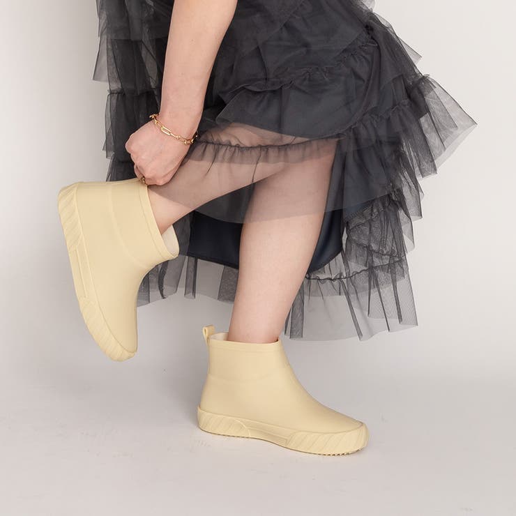 スニーカーソール レインシューズ / ショートブーツ | SVEC | 詳細画像5 