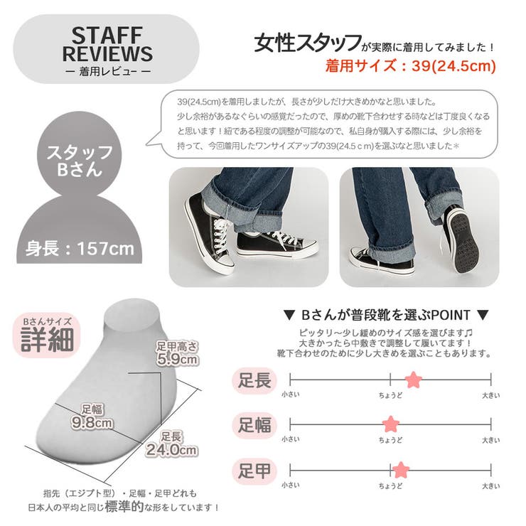 キャンバス スニーカー / ローカット | SVEC | 詳細画像2 