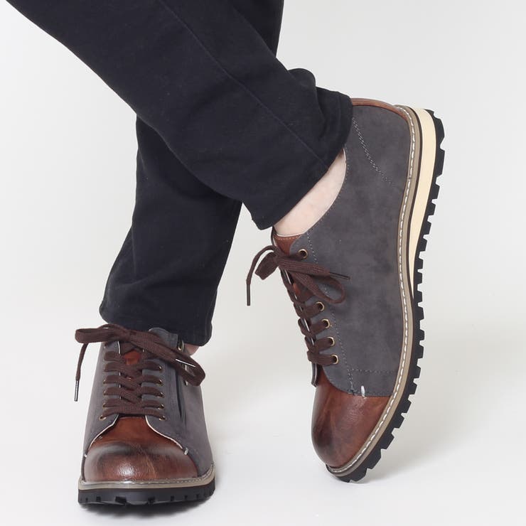 ２トーン レースアップ カジュアルシューズ | SVEC | 詳細画像14 