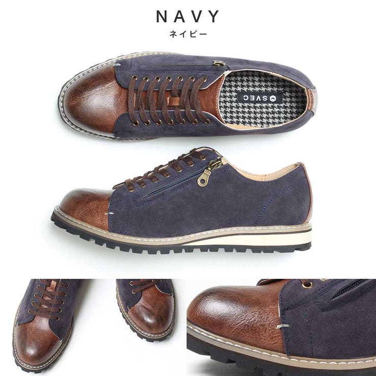 ２トーン レースアップ カジュアルシューズ | SVEC | 詳細画像27 