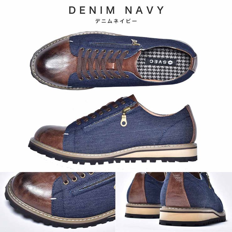 ２トーン レースアップ カジュアルシューズ | SVEC | 詳細画像29 