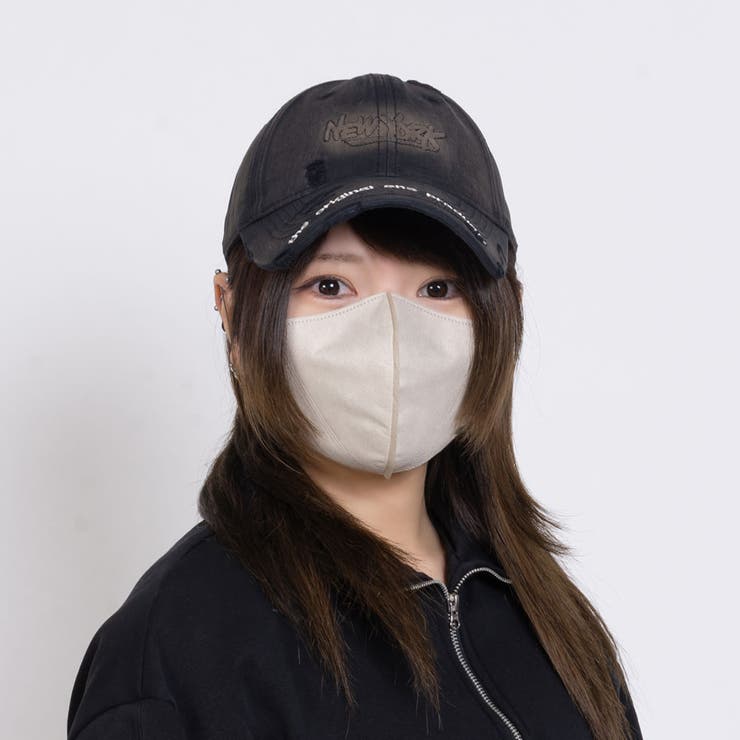 スプレー加工刺繍キャップ " NEWYORK " | SVEC | 詳細画像14 