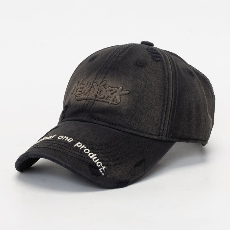 スプレー加工刺繍キャップ " NEWYORK " | SVEC | 詳細画像6 