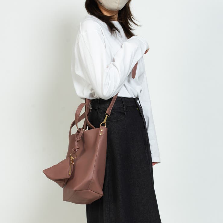 シボ ポーチトートバッグ | SVEC | 詳細画像13 