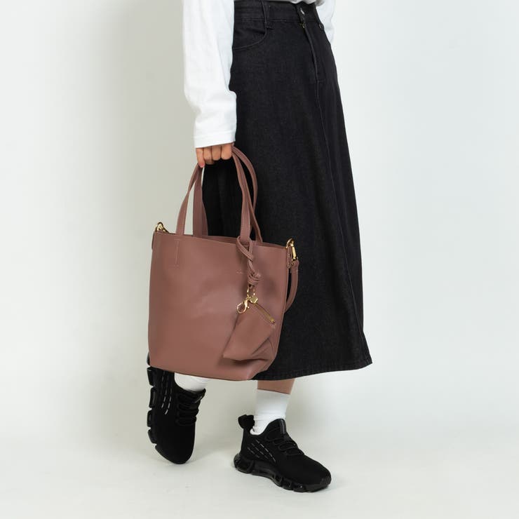 シボ ポーチトートバッグ | SVEC | 詳細画像14 