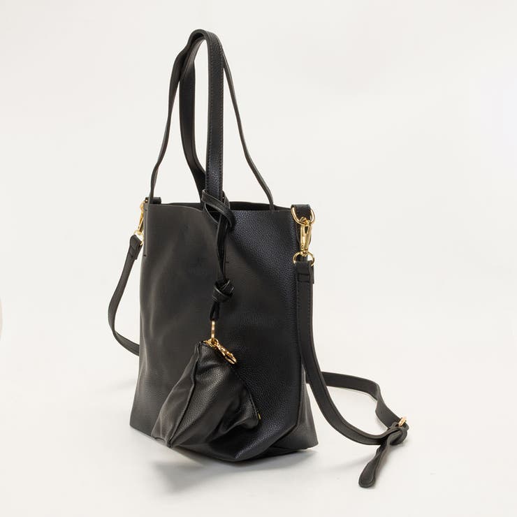 シボ ポーチトートバッグ | SVEC | 詳細画像4 