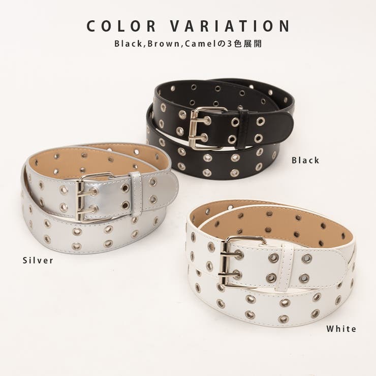 2穴パンチングワイドベルト | SVEC | 詳細画像2 