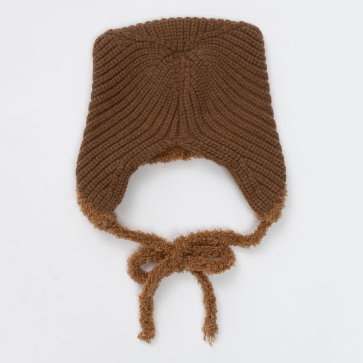 リブ編みネコミミボンネット | SVEC | 詳細画像9 