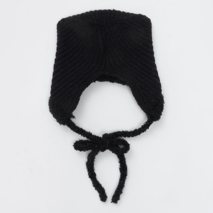 リブ編みネコミミボンネット | SVEC | 詳細画像5 