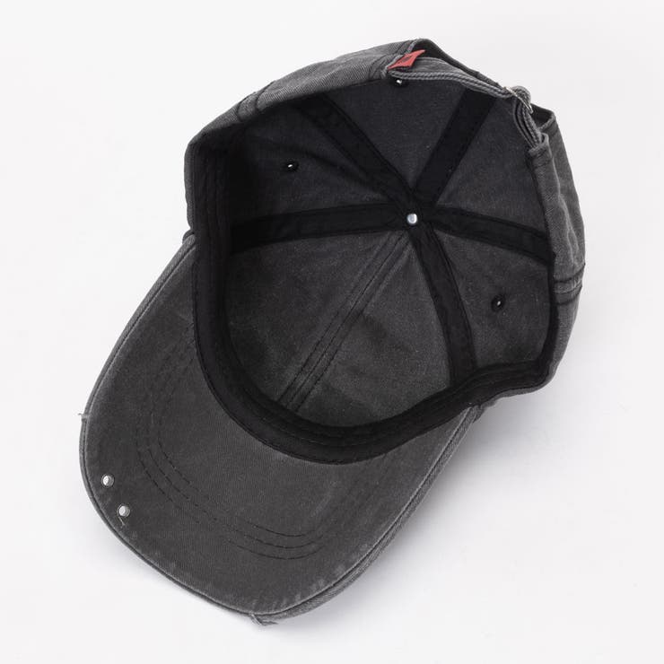 ウォッシュ加工ハトメ刺繍キャップ | SVEC | 詳細画像9 