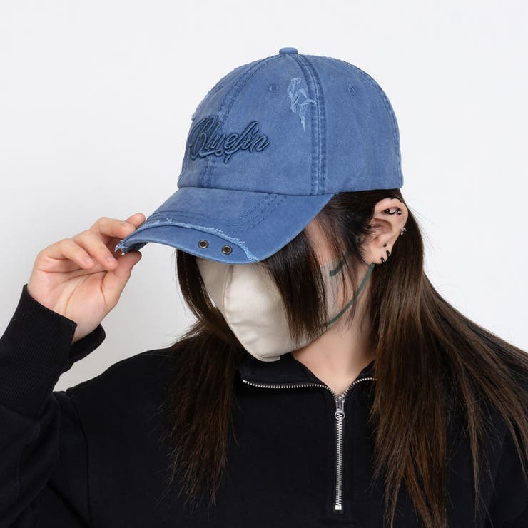 ウォッシュ加工ハトメ刺繍キャップ | SVEC | 詳細画像15 