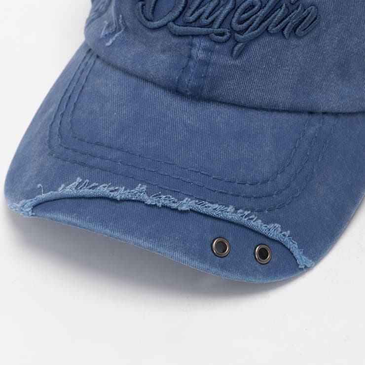 ウォッシュ加工ハトメ刺繍キャップ | SVEC | 詳細画像17 