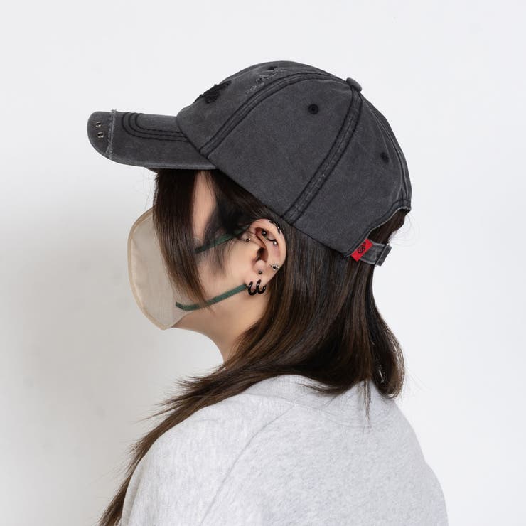 ウォッシュ加工ハトメ刺繍キャップ | SVEC | 詳細画像6 