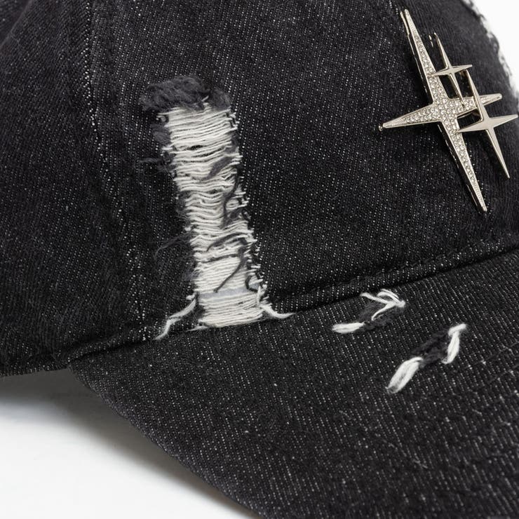 クロスモチーフメタルデニムキャップ | SVEC | 詳細画像10 