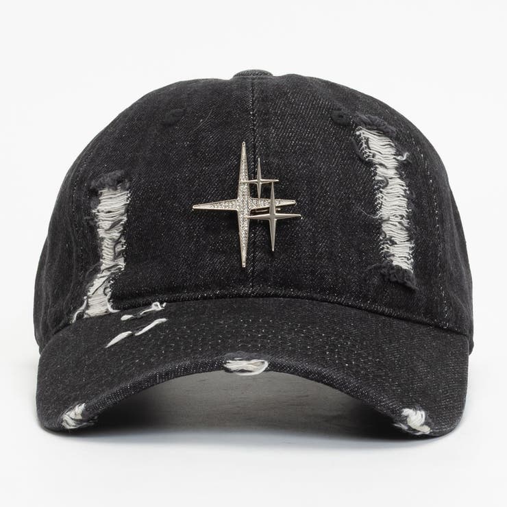 クロスモチーフメタルデニムキャップ | SVEC | 詳細画像2 