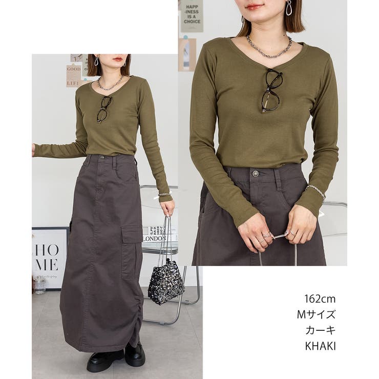 LARU / コットンフライス長袖Tシャツ | SVEC | 詳細画像13 