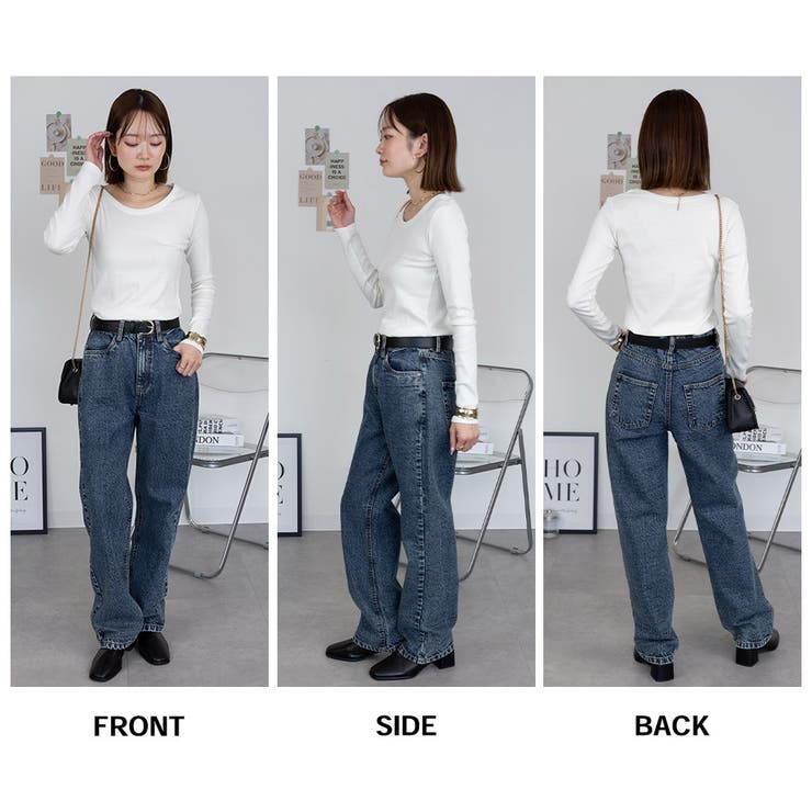 LARU / コットンフライス長袖Tシャツ | SVEC | 詳細画像20 