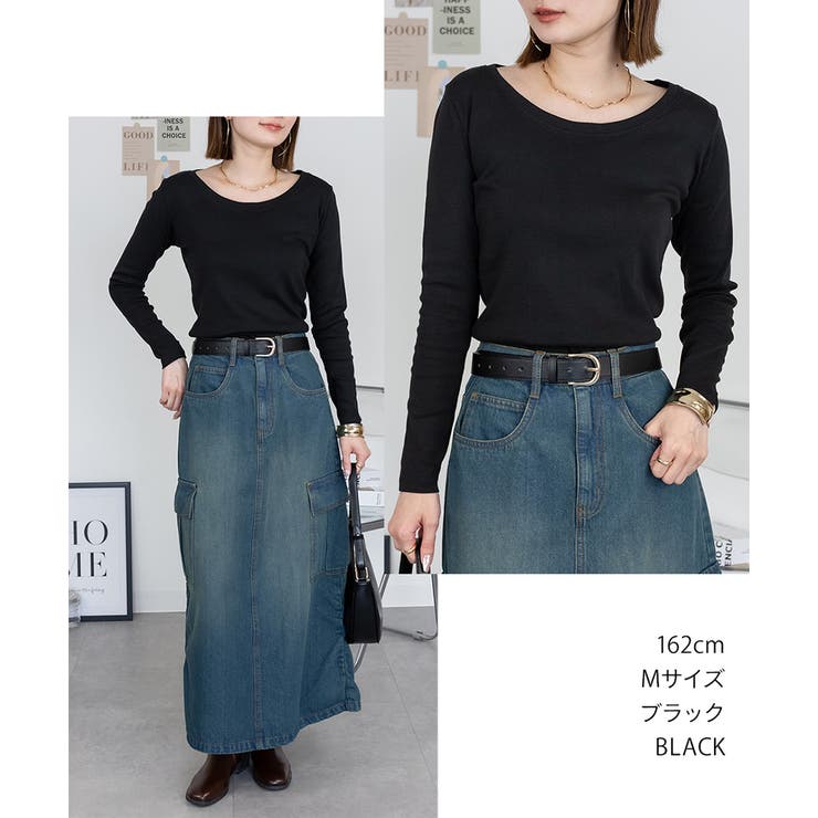 LARU / コットンフライス長袖Tシャツ | SVEC | 詳細画像7 