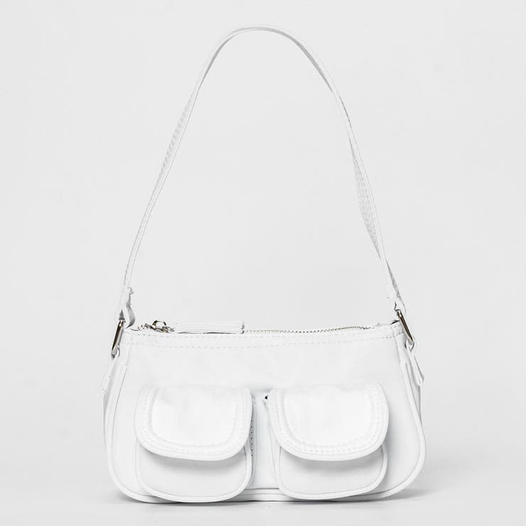 ホワイト | ミニショルダーバッグ / フラップポケット | SVEC