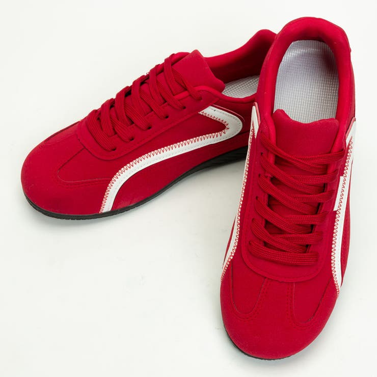 ライン フラットソール ドライビングスニーカー | SVEC | 詳細画像15 