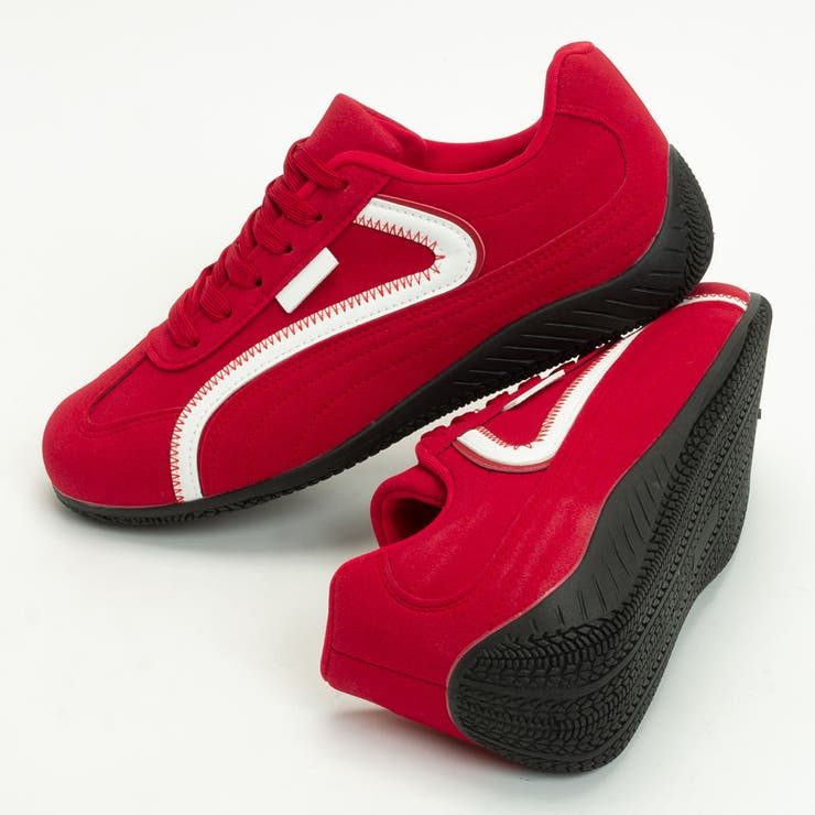 ライン フラットソール ドライビングスニーカー | SVEC | 詳細画像16 