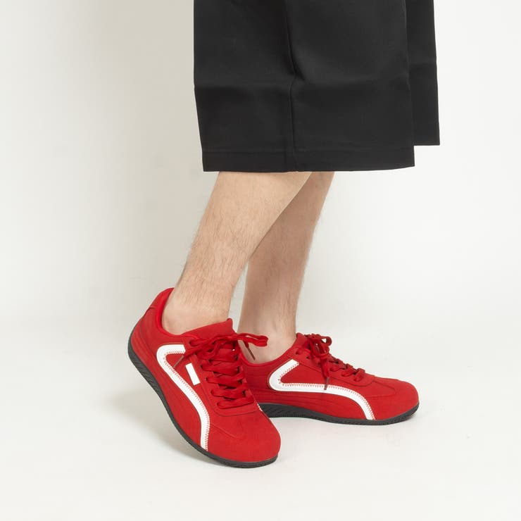 ライン フラットソール ドライビングスニーカー | SVEC | 詳細画像25 