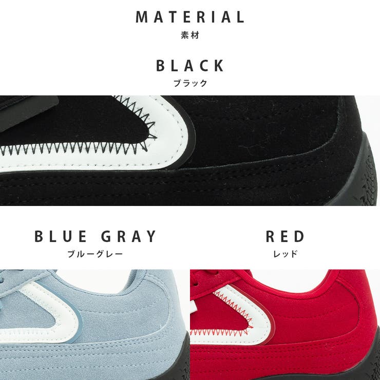 ライン フラットソール ドライビングスニーカー | SVEC | 詳細画像3 