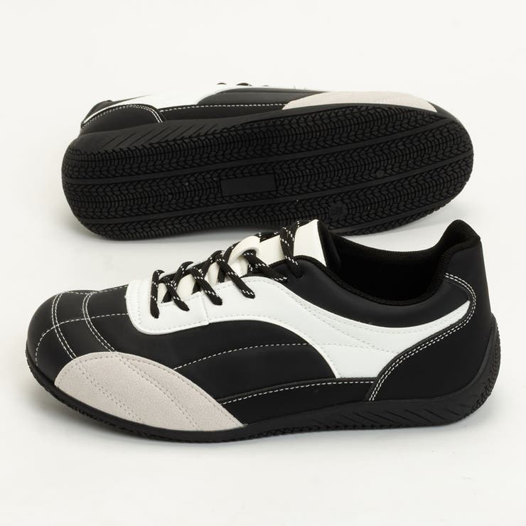 ステッチ フラットソール ドライビングスニーカー | SVEC | 詳細画像9 