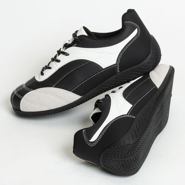 ステッチ フラットソール ドライビングスニーカー | SVEC | 詳細画像11 