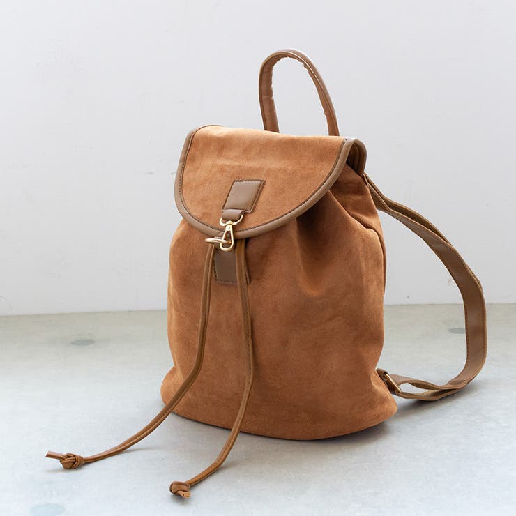 コンパクト スエード リュック / バックパック[品番