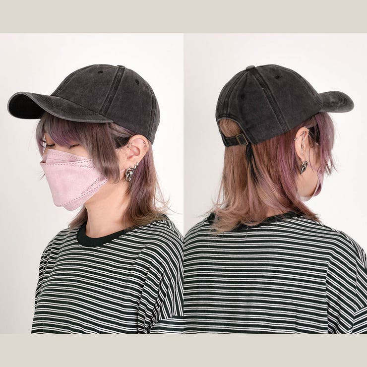 ヴィンテージライク ウォッシュ加工 コットン BBキャップ[品番