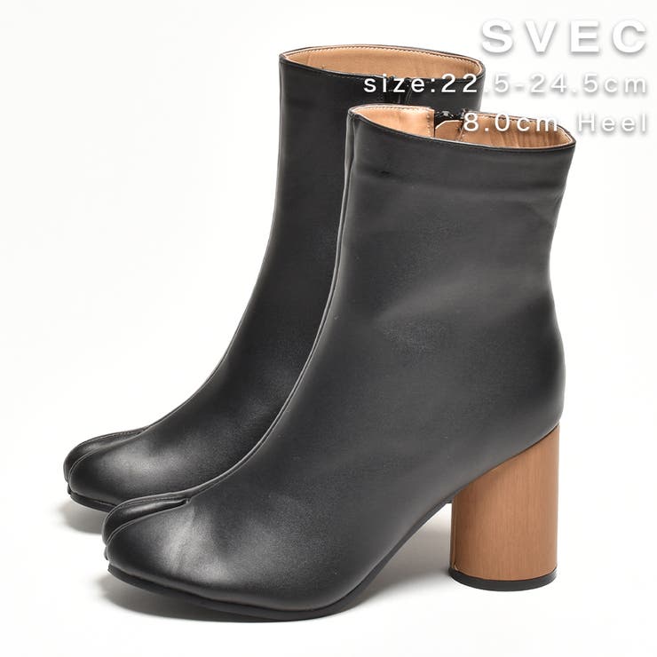 セリーヌ ショートブーツ チャンキーヒール 37.5 24.5cm 黒（チャン  