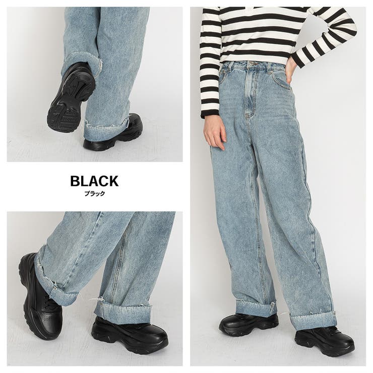 軽量チャンキーソール ハイカットスニーカー 厚底 レースアップブーツ | SVEC | 詳細画像10 