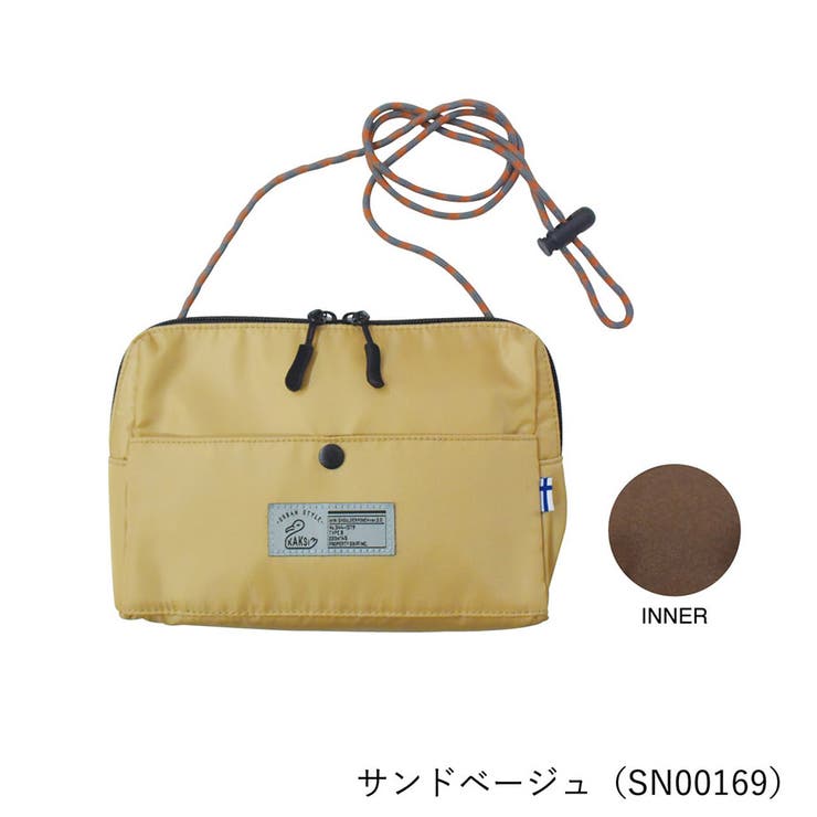 サンドベージュ | ミニショルダーポーチ クリアポケット | SVEC