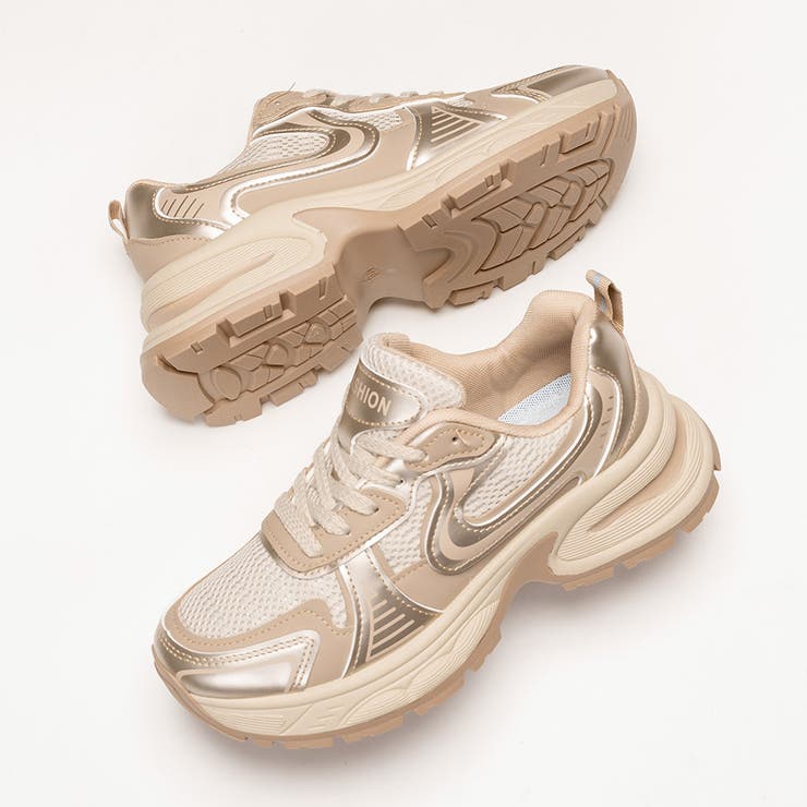 スニーカー 6cm 厚底[品番：XO000005153]｜SVEC（シュベック）の