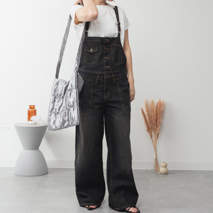 サロペット レディース デニム | SVEC | 詳細画像1 