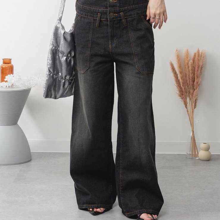 サロペット レディース デニム | SVEC | 詳細画像12 